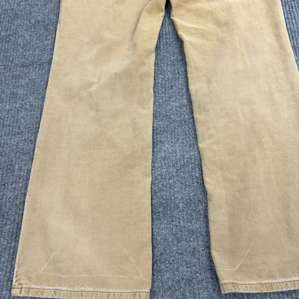 Polo Ralph Lauren Corduroy Pants Mens 33x32 Tan‎ 100% Cotton Workwear Skater Y2K